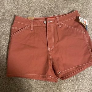 Women's Rust Jean Shorts